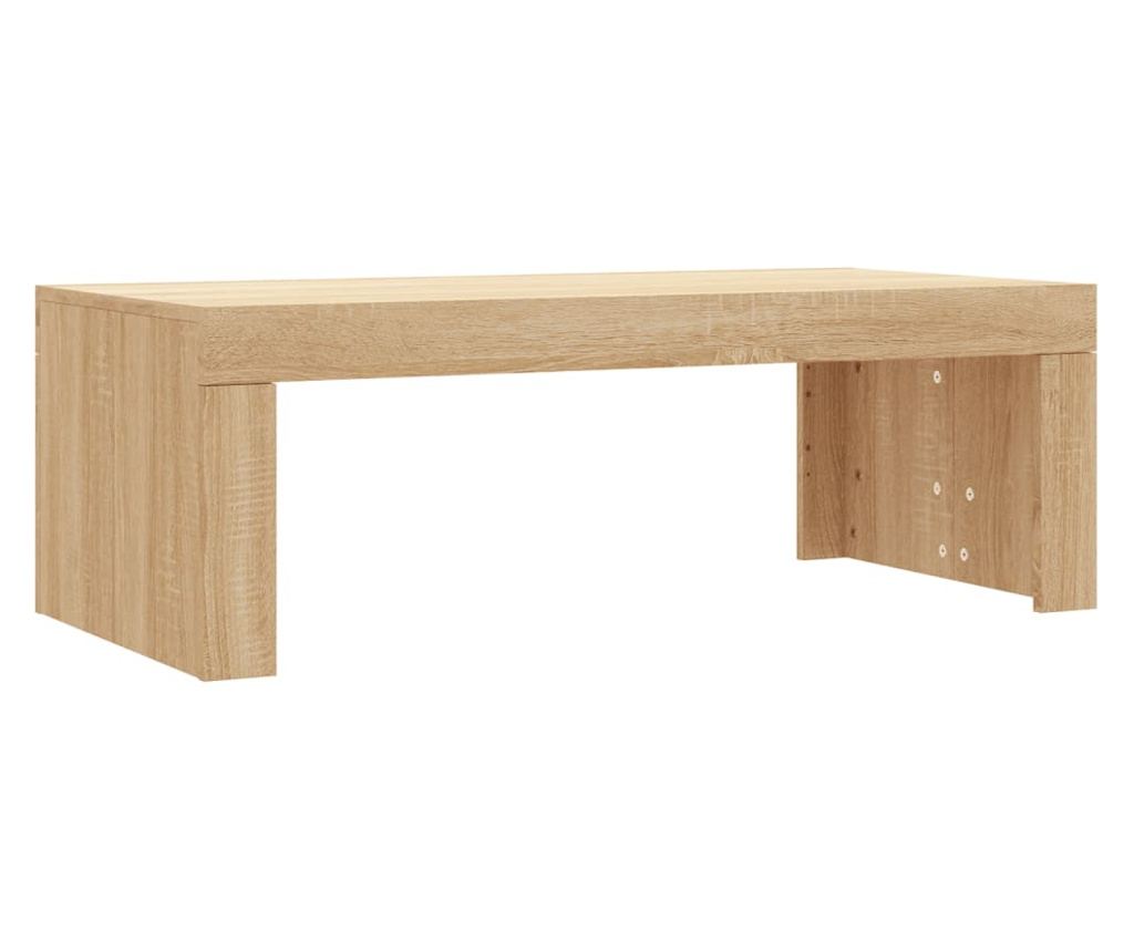 Stolić za kavu, sonoma hrast, 102x50x36 cm, obrađeno drvo - 2