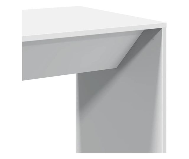 fehér szerelt fa bárasztal 51 x 50 x 103,5 cm