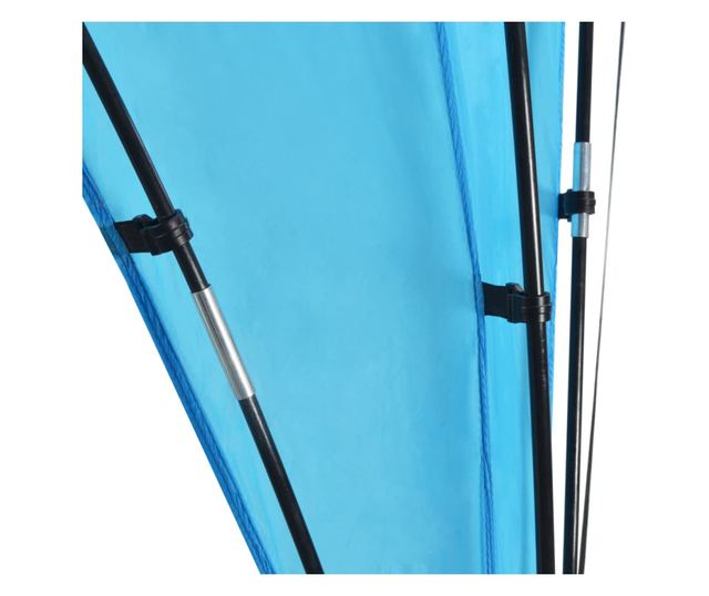 világoskék rendezvénysátor boltív 450 x 450 x 265 cm