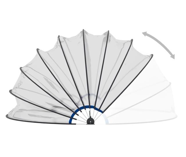 medencekupola 559 x 275 cm