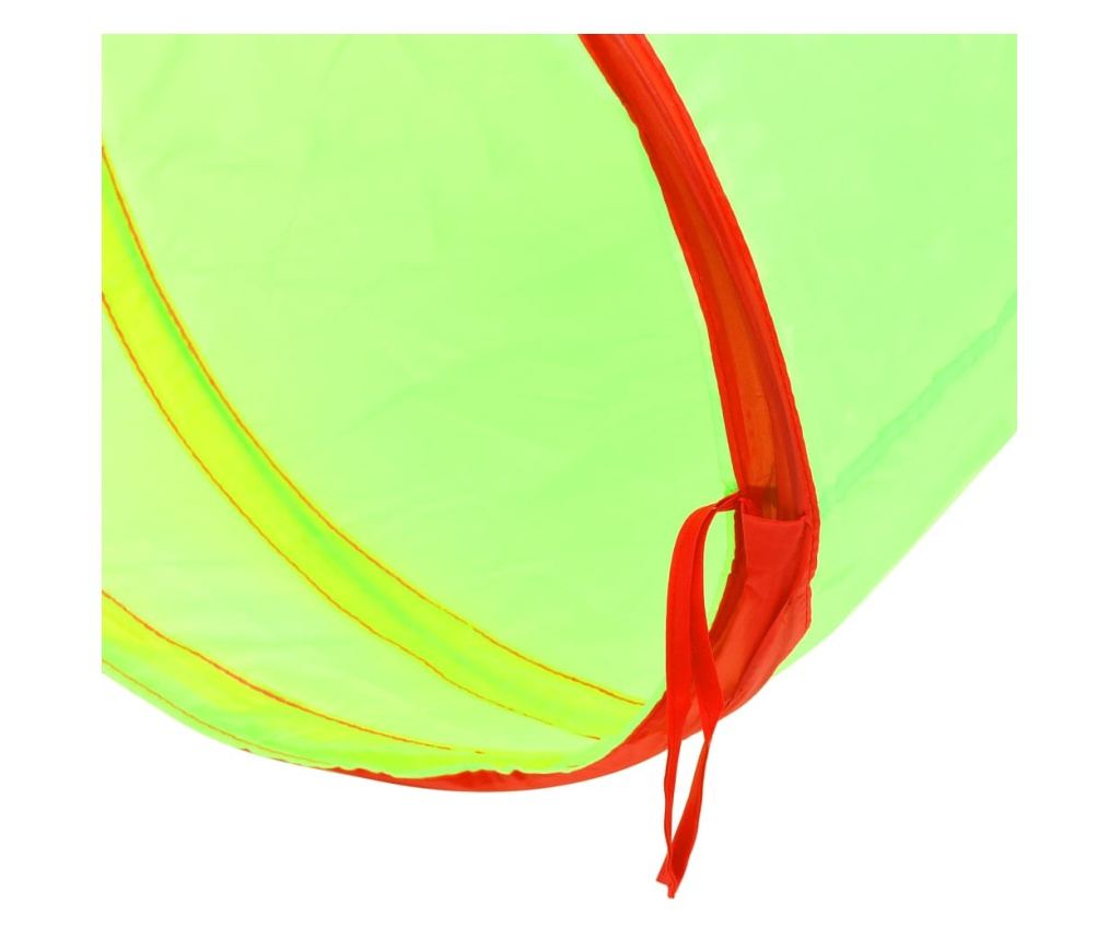 zöld poliészter gyerek-játszóalagút 175 cm - 7