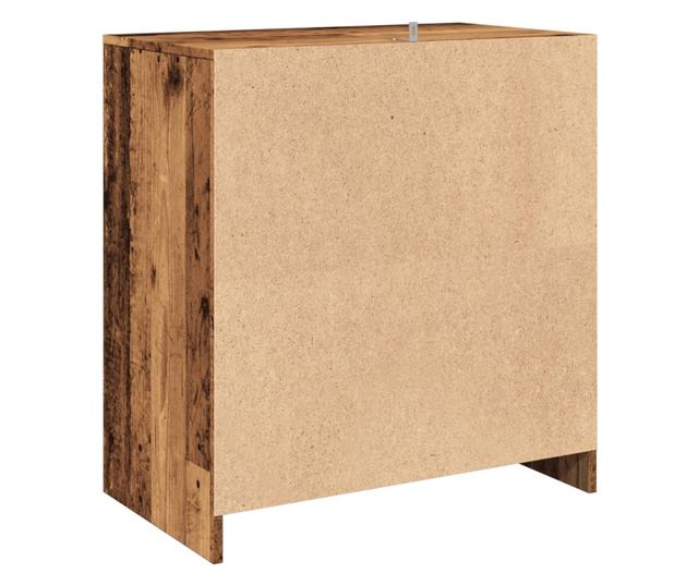 antik fa színű szerelt fa tálalószekrény 70x41x75 cm