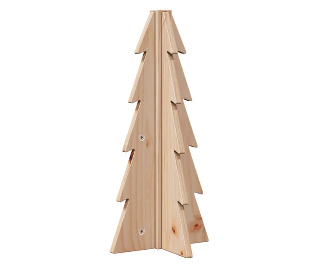 tömör fenyőfa karácsonyfa-dekoráció 49 cm