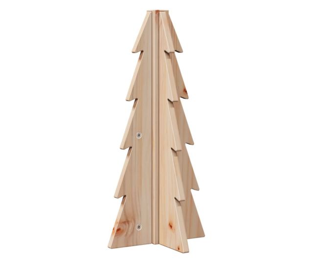 tömör fenyőfa karácsonyfa-dekoráció 49 cm