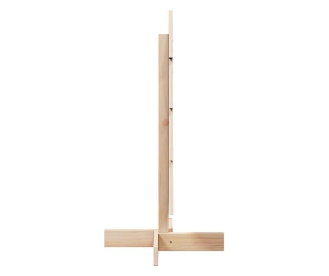 tömör fenyőfa karácsonyfa-dekoráció 80 cm