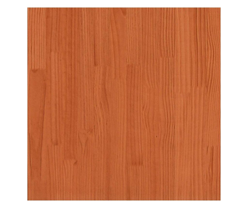 viaszbarna tömör fenyőfa karácsonyfa-dekoráció 100 cm - 7