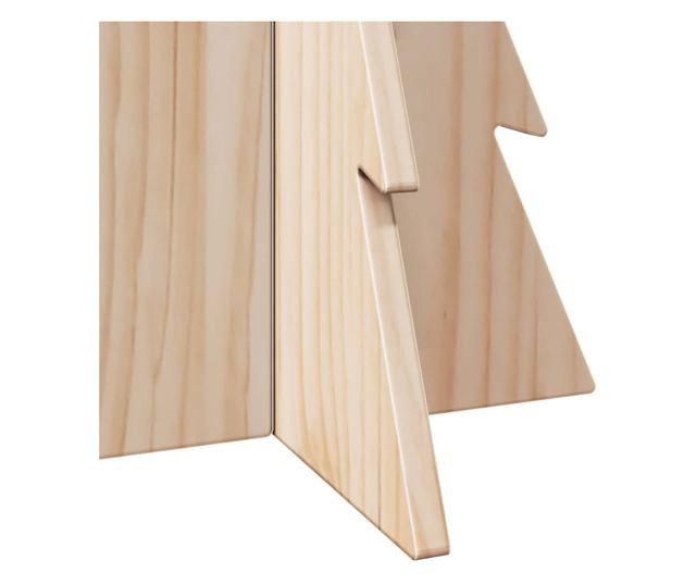 tömör fenyő karácsonyfa dekorációnak 59,5 cm