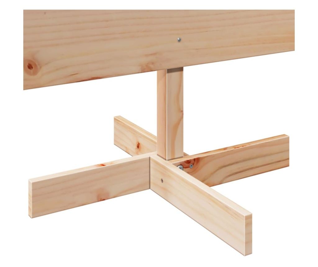 tömör fenyő karácsonyfa dekorációnak 150 cm - 6