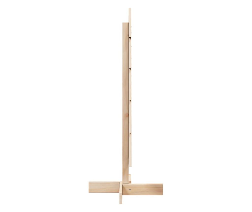 tömör fenyőfa karácsonyfa-dekoráció 100 cm - 4