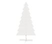 fehér tömör fenyőfa karácsonyfa-dekoráció 150 cm thumbnail 3