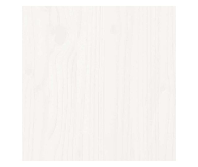 fehér tömör fenyőfa karácsonyfa-dekoráció 100 cm