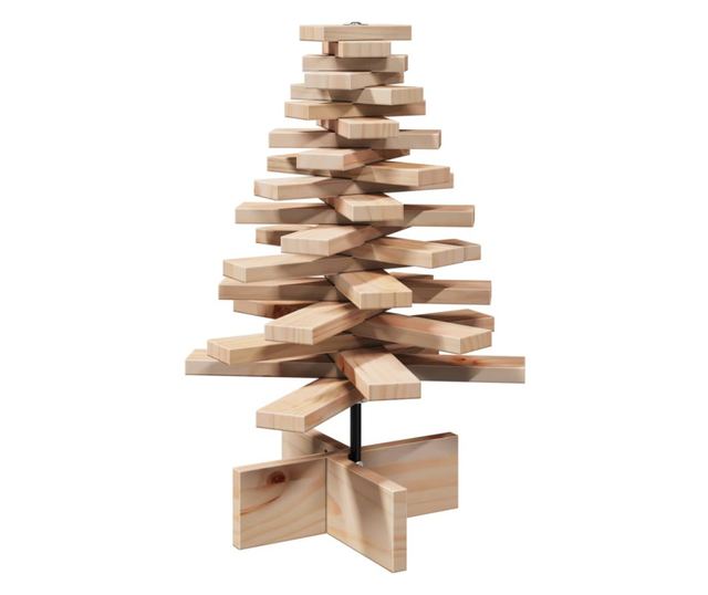 tömör fenyő karácsonyfa dekorációnak 60 cm