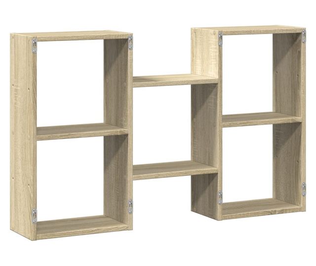 sonoma tölgy színű szerelt fa fali polc 96 x 18 x 60 cm