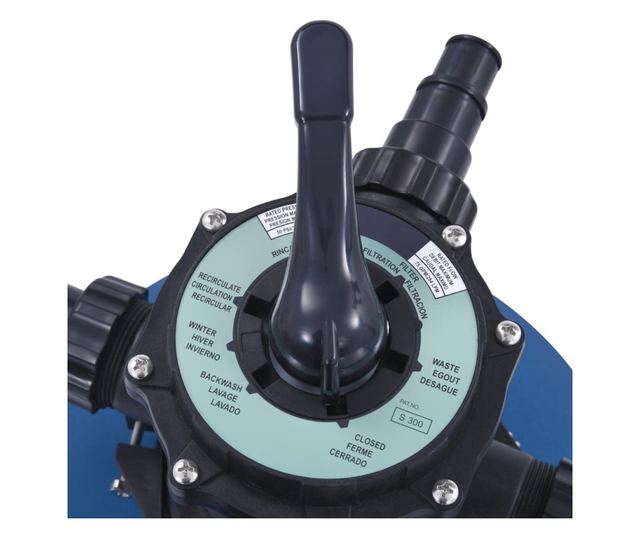 homokszűrős vízforgató időzítővel 530 W 10980 l/óra