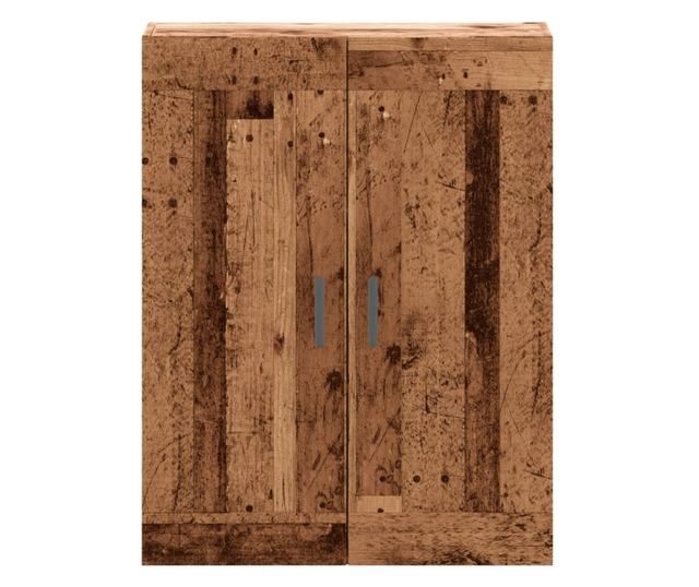 antik fa színű szerelt fa tálalószekrény 69,5 x 34 x 90 cm