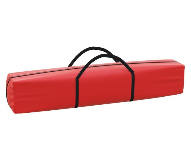 piros összecsukható rendezvénysátor oldalfalakkal 2 x 2 m