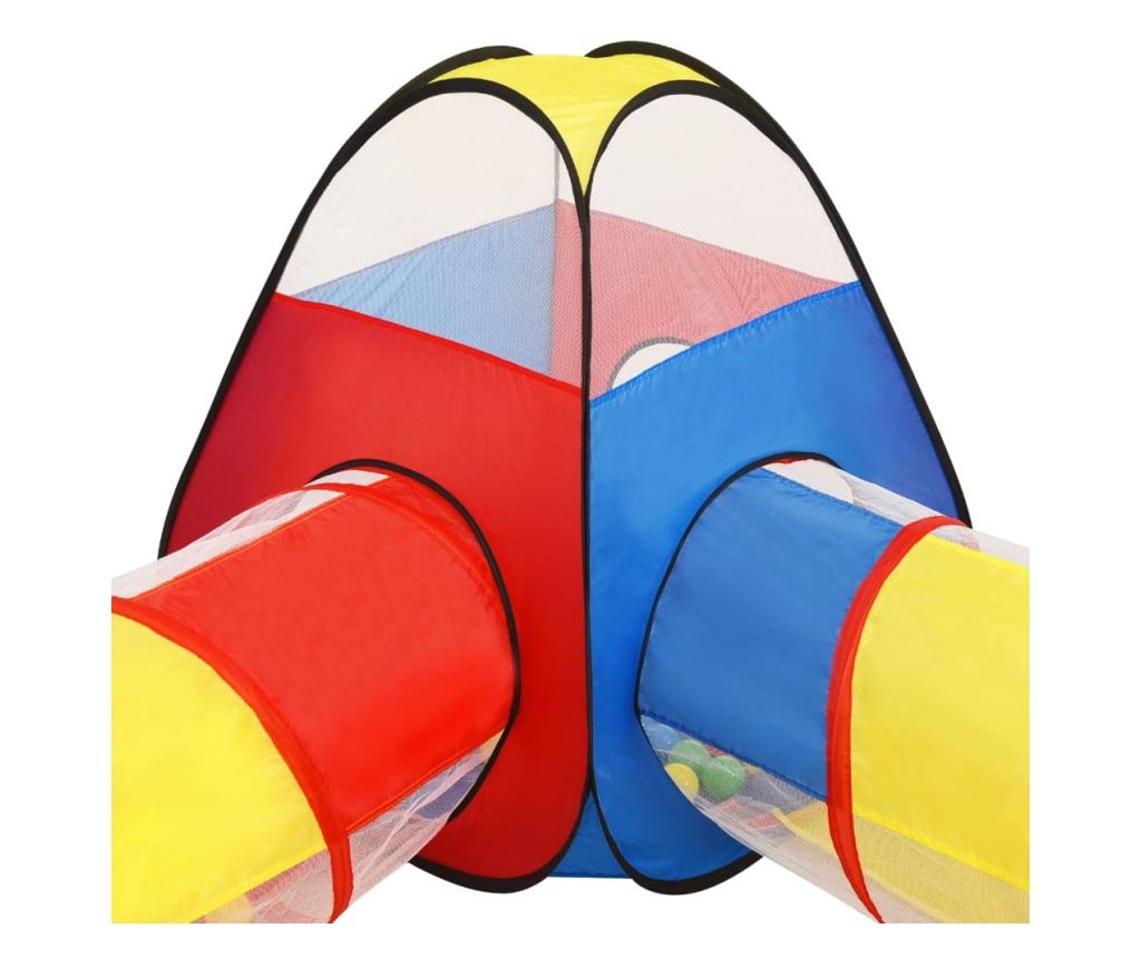 többszínű gyerekjátszósátor 190 x 264 x 90 cm - 7
