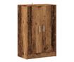 antik fa színű szerelt fa cipősszekrény 60 x 35 x 92 cm