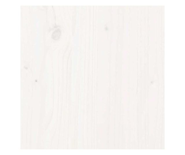 fehér tömör fenyőfa karácsonyfa-dekoráció 120 cm