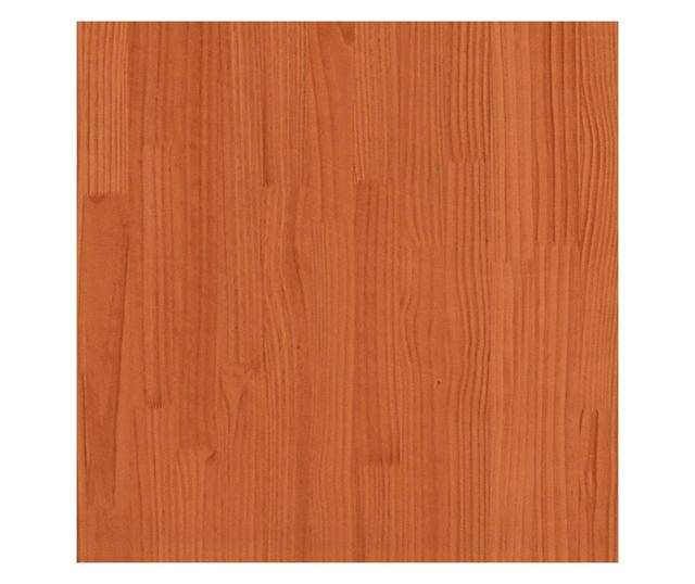 viaszbarna tömör fenyőfa karácsonyfa-dekoráció 60 cm