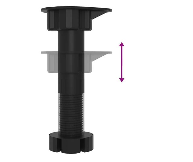 betonszürke szerelt fa fiókos alsószekrény 60 x 46 x 81,5 cm