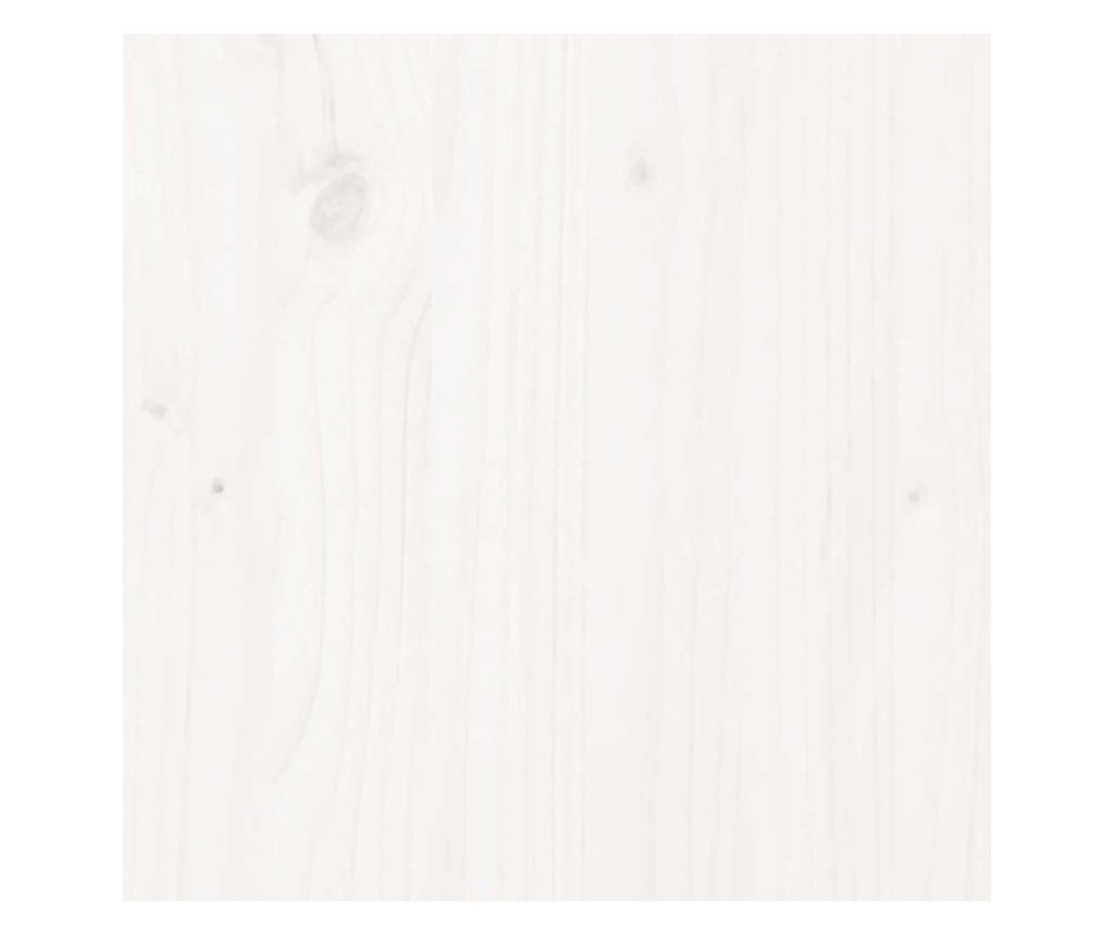 fehér tömör fenyőfa karácsonyfa-dekoráció 80 cm - 7