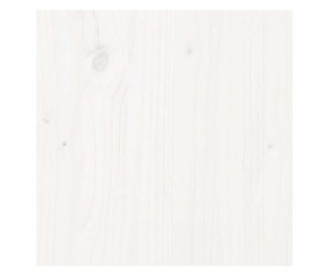 fehér tömör fenyőfa karácsonyfa-dekoráció 80 cm