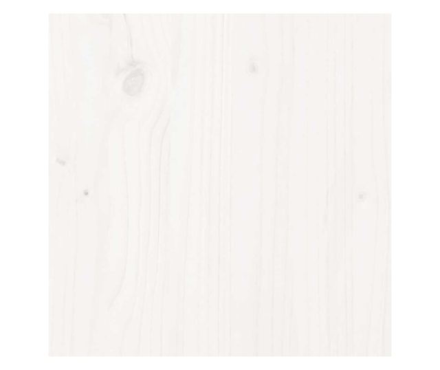 fehér tömör fenyőfa karácsonyfa-dekoráció 60 cm