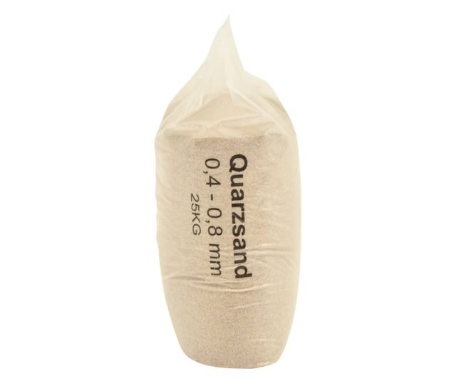 szűrőhomok 25 kg 0,4-0,8 mm