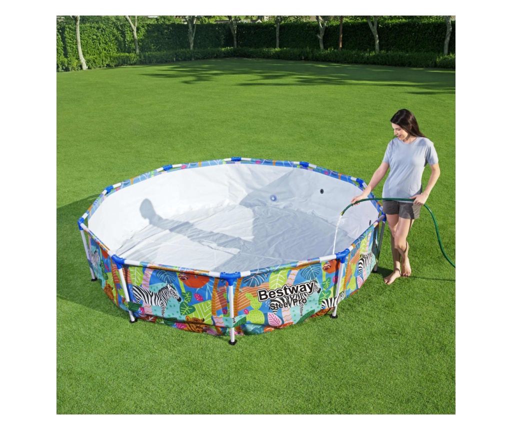 Steel Pro úszómedenceváz 305 x 66 cm - 4