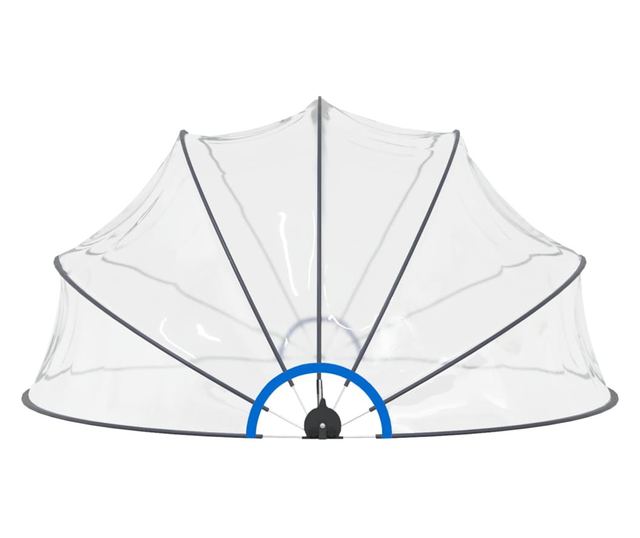 medencekupola 440 x 220 cm