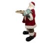 Többszínű műgyanta Mikulás figura 56x50x91 cm