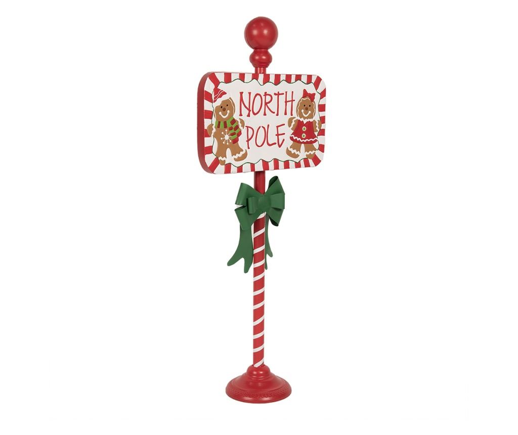 Többszínű fém karácsonyi dekoráció 46x18x115 cm - 2