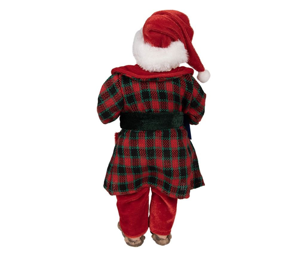 Mikulás figura, többszínű, 16x8x28 cm - 4