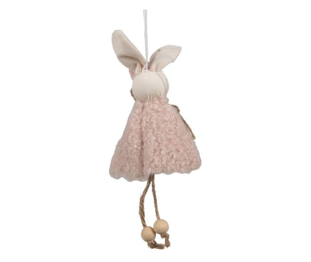 3 db pamut nyuszi figura szett, 8x3x16 cm