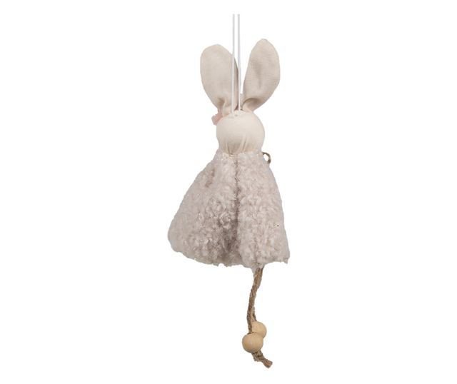 3 db pamut nyuszi figura szett, 8x3x16 cm