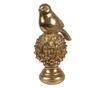 Arany Színű Műgyanta Madár Figura 11x10x22 cm