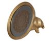 Tava decorativa polirasina aurie oglinda 20x16 cm