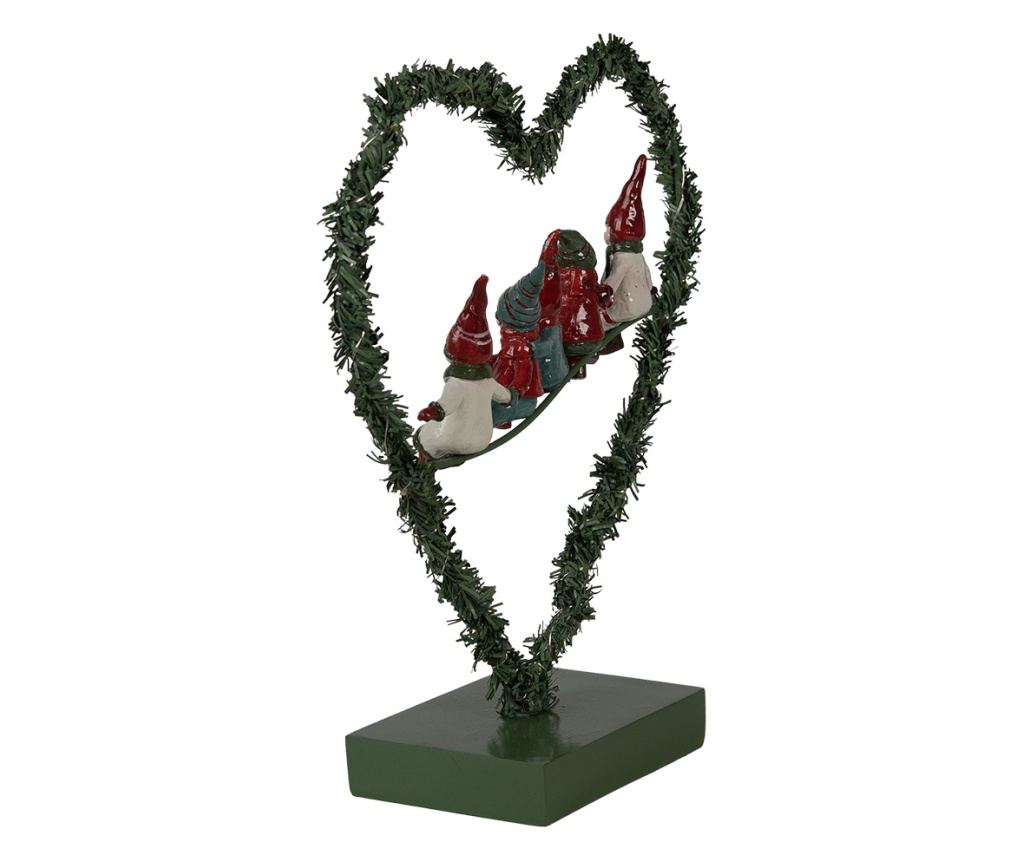 Karácsonyi dekoráció LED-del 26x9x28 cm - 4