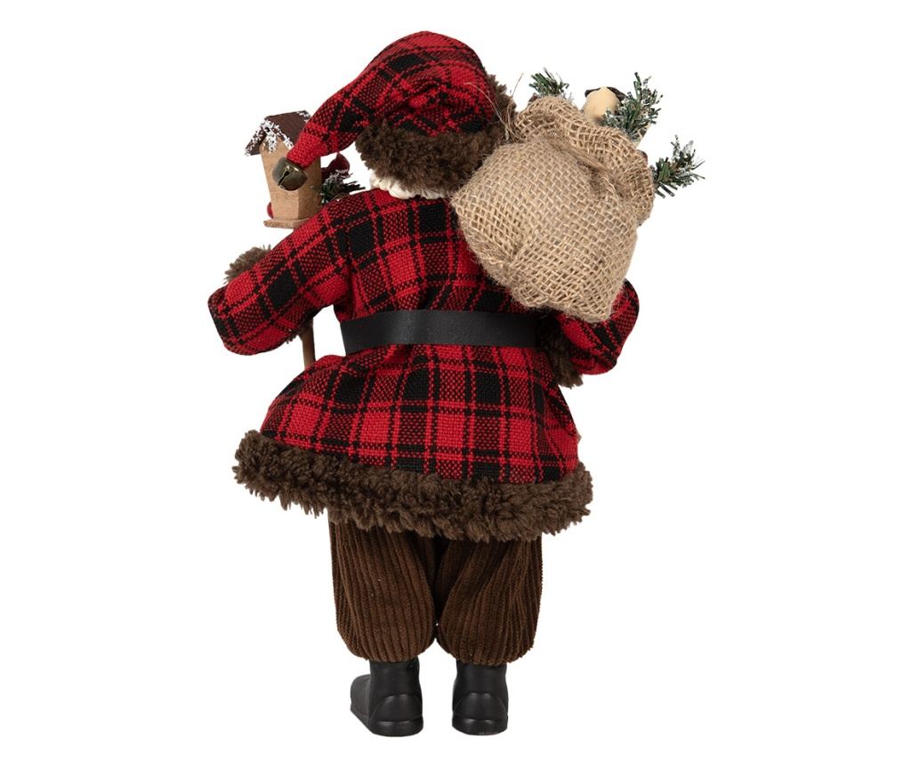 Božićna figurica, tekstil, 18x10x27 cm - 4