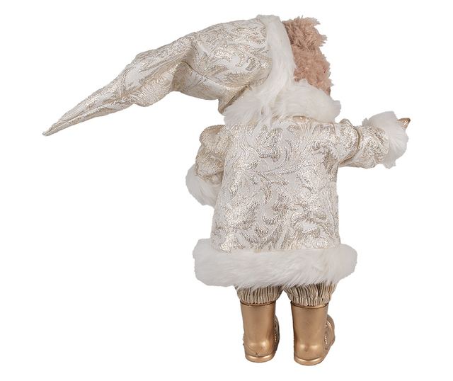 Színes textil medve figura 22x16x36 cm