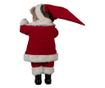 Többszínű textil karácsonyi maci figura 26x20x51 cm