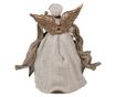 Színes textil angyal figura 20x12x28 cm