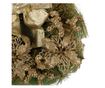 Arany-zöld karácsonyi koszorú 30x7 cm thumbnail 2