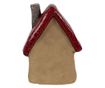 Vörösbarna kerámia dekorációs házikó 12x9x16 cm thumbnail 4