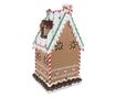 Mézeskalács ház, többszínű műgyanta, 28x28x51 cm