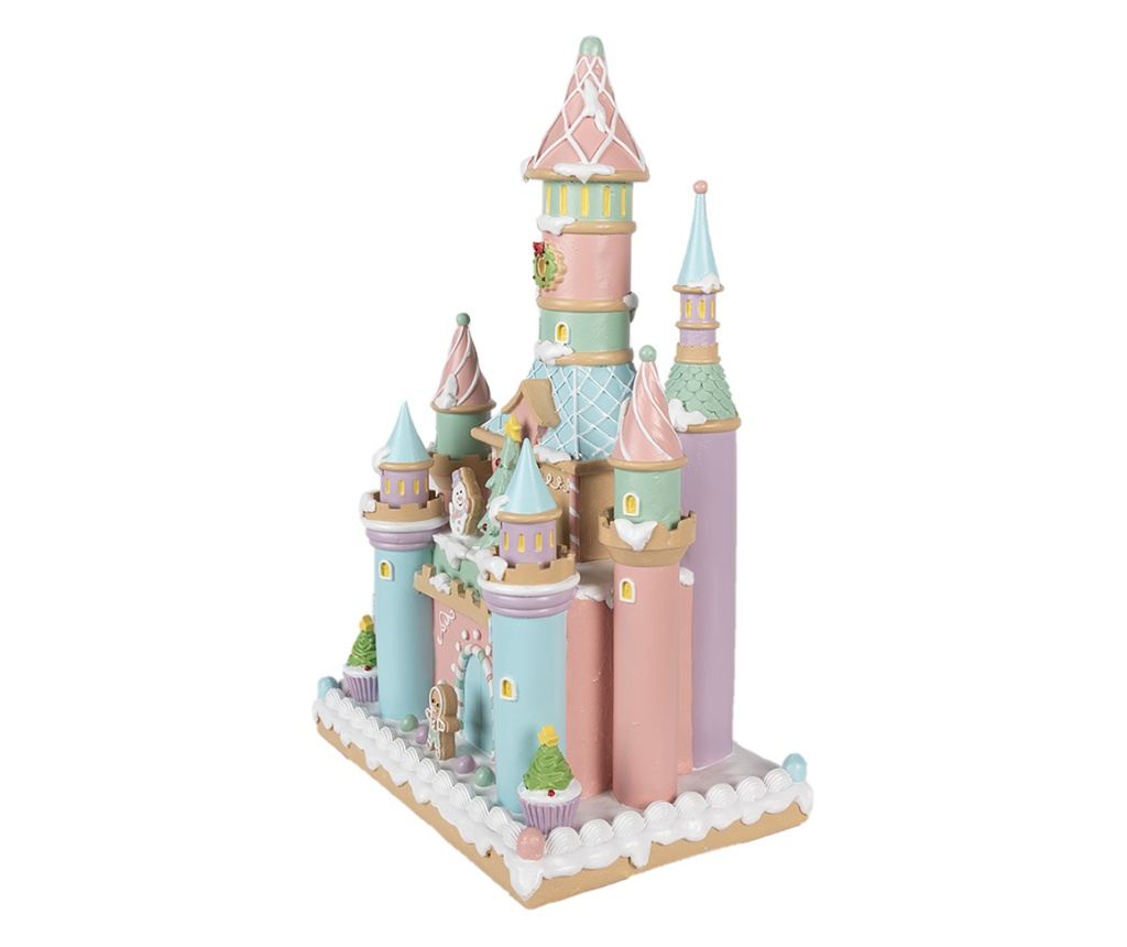 Medenjak hiška Polystone Multicolor 27x18x42 cm - 2