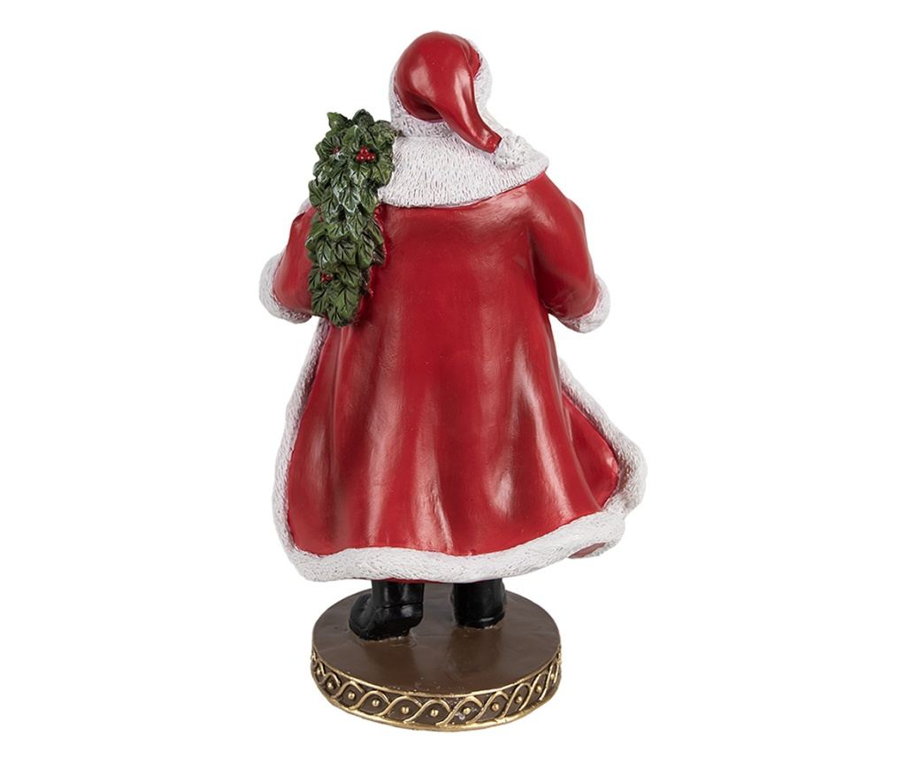 Többszínű polyresin Mikulás figura 13x10x23 cm - 2