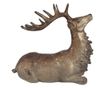 Barna polyresin szarvas figura 29x15x27 cm thumbnail 2