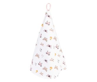 Prosop bucatarie bumbac multicolor Fluturasi 80 cm